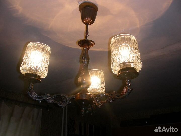 Люстры литье 