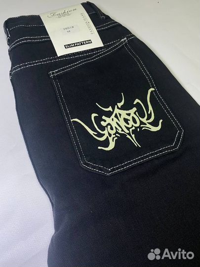 Джинсы широкие jnco