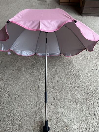 Зонт для коляски универсальный + подстаканник