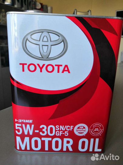 Моторное масло Toyota 5W-30