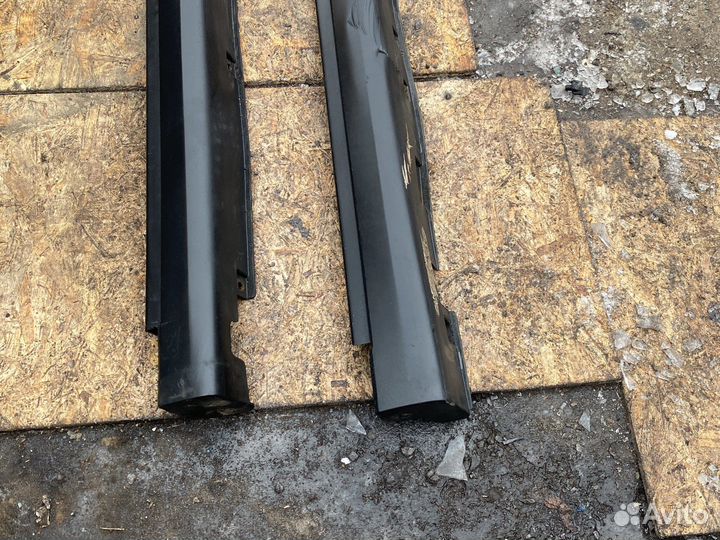 Накладки пороги Nissan Almera g15