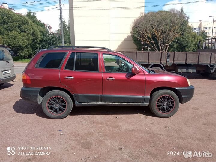 Hyundai Santa Fe 2.7 AT, 2002, 280 000 км