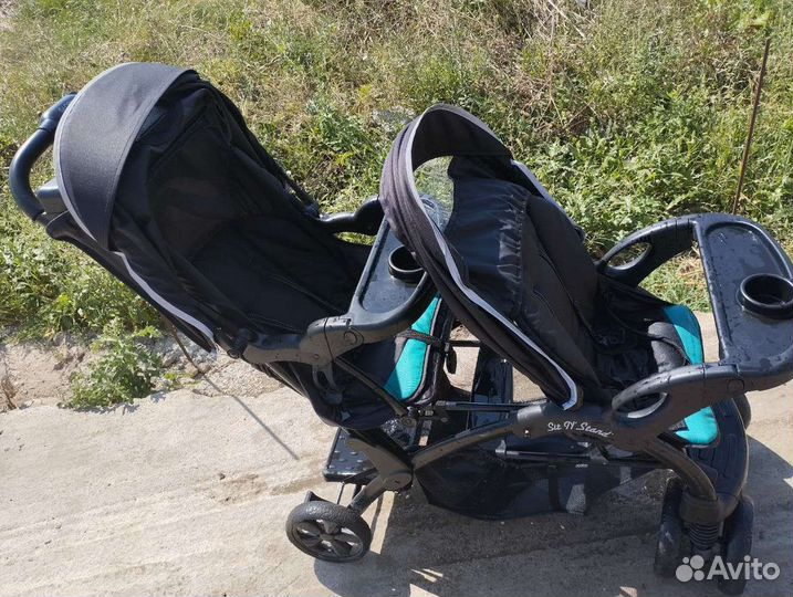 Коляска для двойни и погодок
