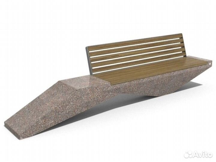 Скамья из архитектурного бетона маф3000