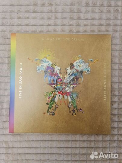 Пластинка Coldplay 3 LP + 2CD life Buenos Aires