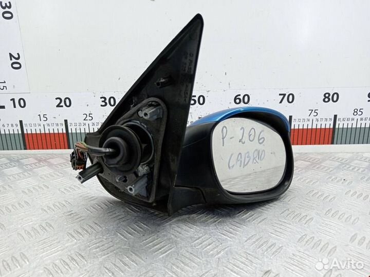Зеркало наружное правое Peugeot 206 рест. 2005