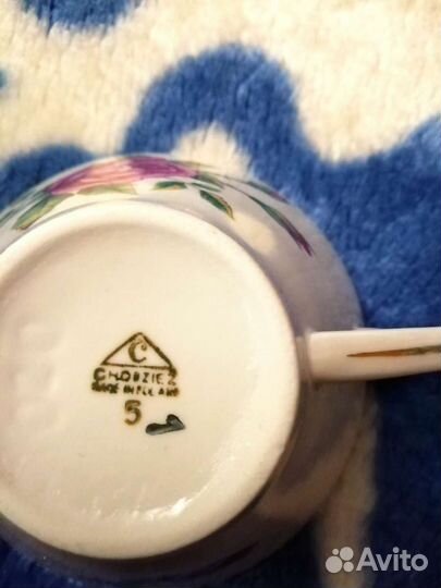 Чайный сервиз - Роза фарфор