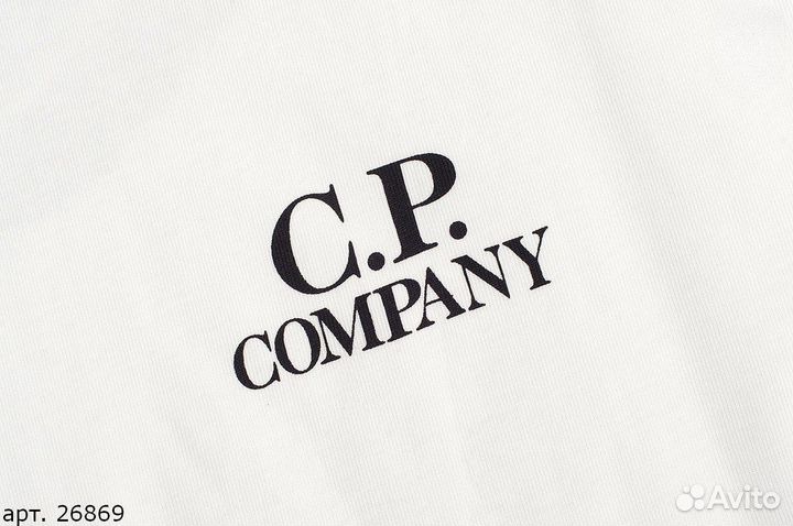 Футболка C. P. Company Белая