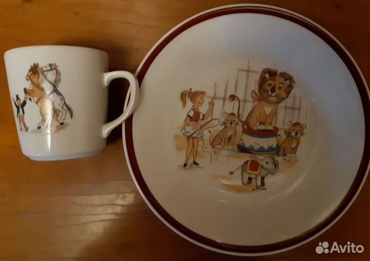 Детский фарфор kahla, 1978г