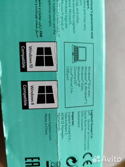 Беспроводная клавиатура и мышь logitech мк 220