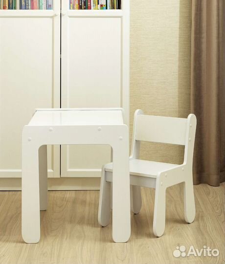 Комплект стол и стул детский Малыш
