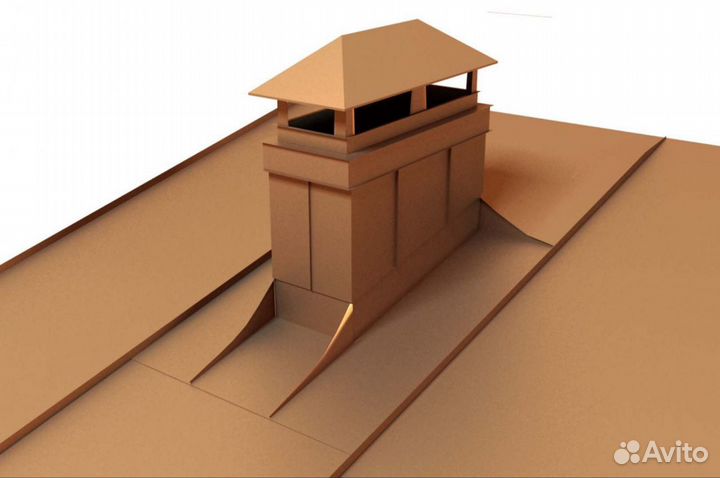 Колпаки на столбы забора