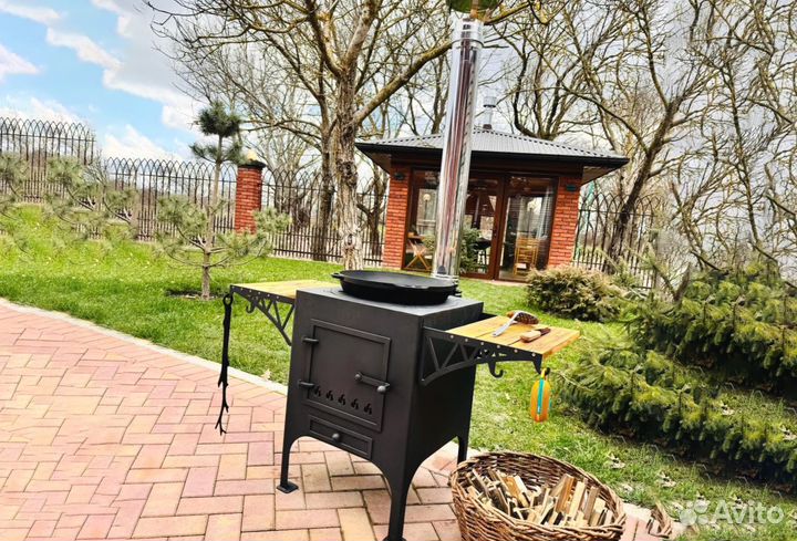 Печь под казан