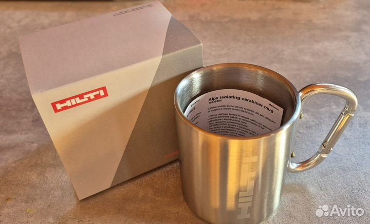 Кружка с карабином Hilti