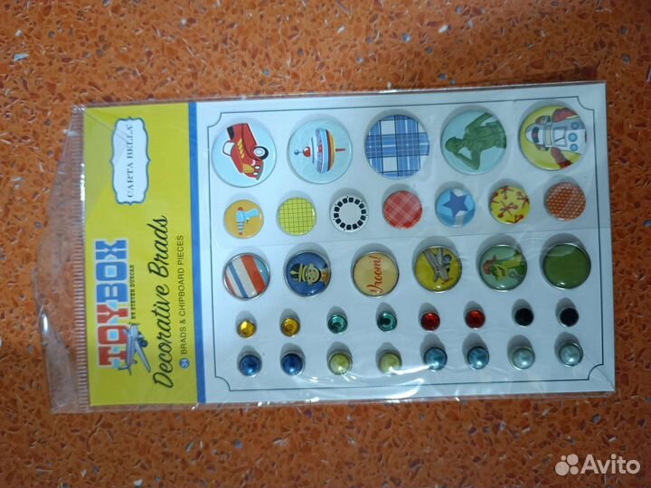 Набор для скрапбукинга carta bella toybox