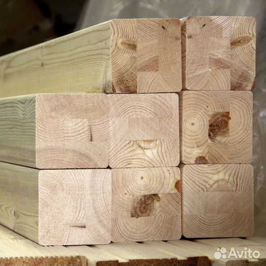 Брус 100х200х6000мм лиственница, гарантия качества