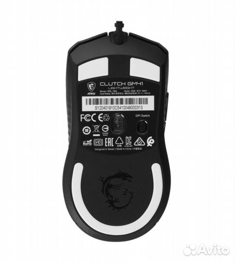 Игровая проводная мышь MSI Clutch GM41 Lightweight