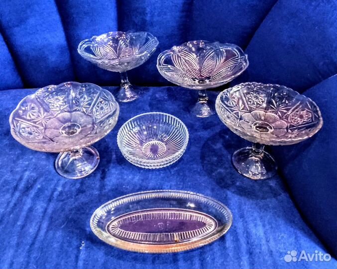 Хрусталь лфз Дулево Вербилки Молочник