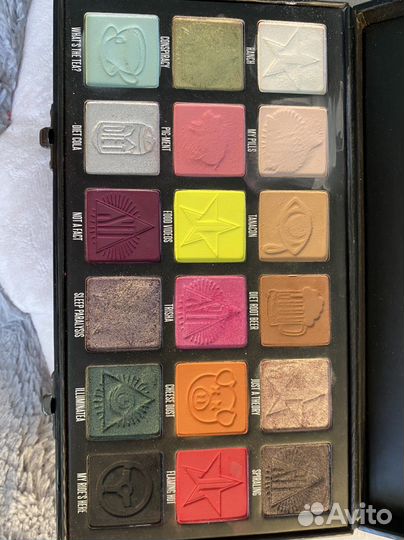 Jeffree star тени