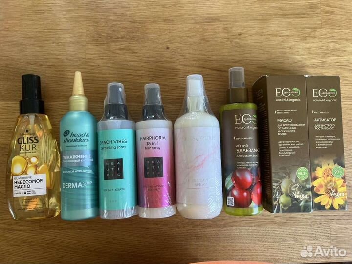 Косметика для волос масло спрей сыворотка