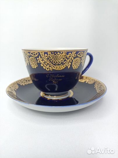 Чайные пары лфз и блюдца к ним много