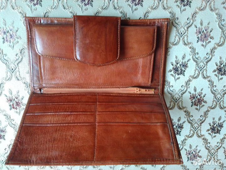 Кошелек женский кожанный ручной работы