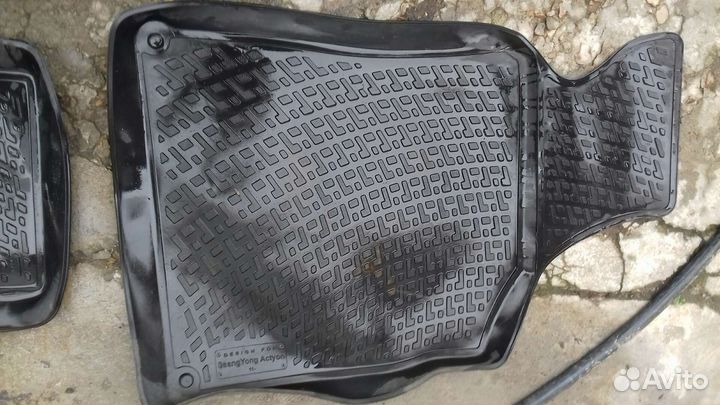 Коврики резиновые на ssangyong actyon