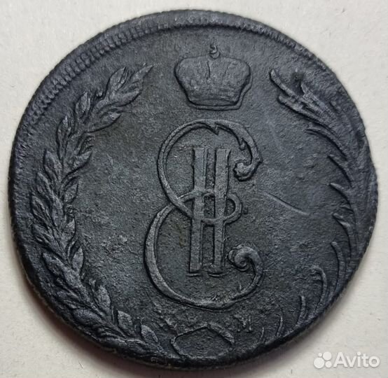 Десять копеек 1772 к м