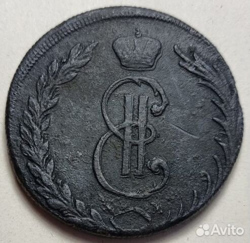 Десять копеек 1772 к м