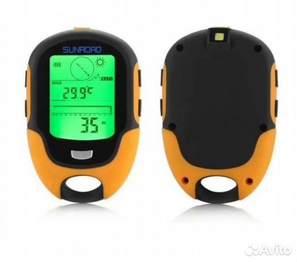 Цифровой альтиметр, компас, барометр sunroad FR500