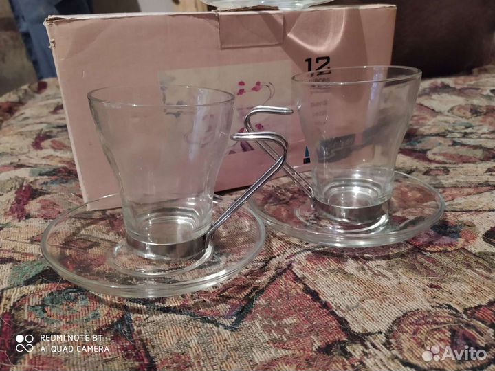 Бокалы. новые. Для дачи