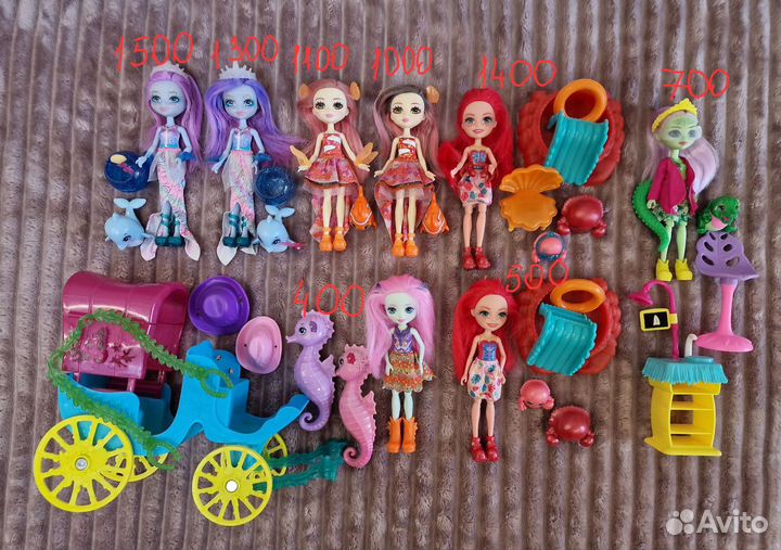 Энчантималс Enchantimals Куклы Аксессуары