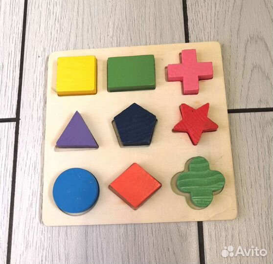 Развивающие деревянные игрушки