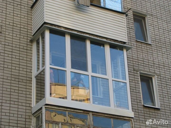 Остекление и отделка балконов