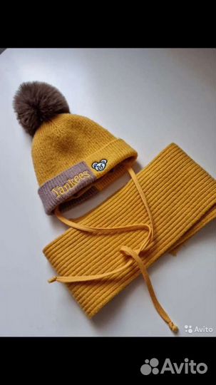 Набор шапка шарф