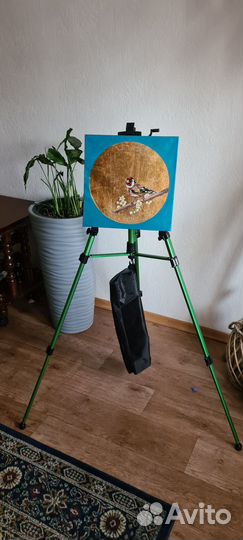 Мольберт раскладной телескопический из металла