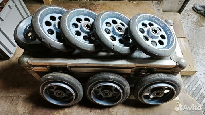 Студийные колеса для операторской тележки Magnum