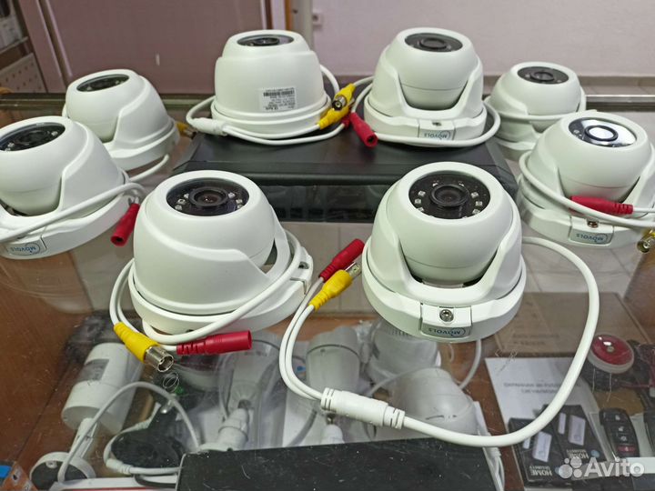 Видеонаблюдение комплект из 4-6-8 камер