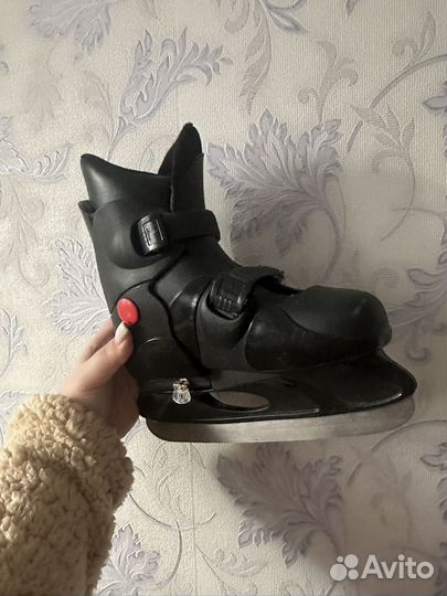 Коньки детские раздвижные 30-33