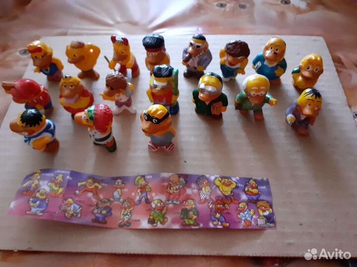 Фигурки из киндера