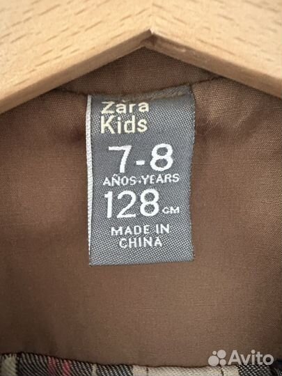 Плащ для девочки zara