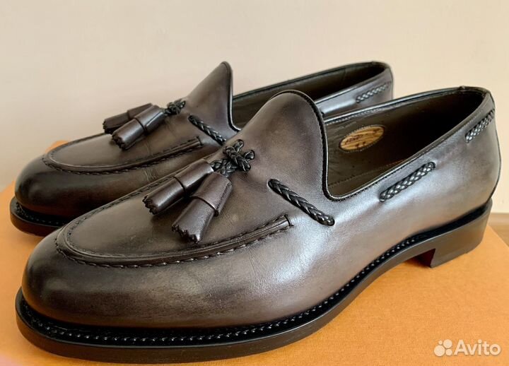 Лоферы мужские Santoni оригинал