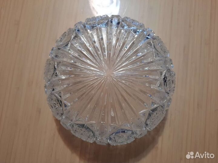 Хрустальный салатник СССР