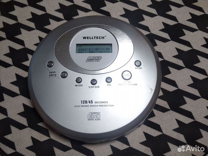 Cd mp3 плеер Welltech