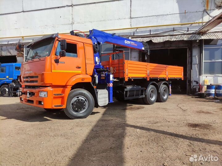 КАМАЗ 6520-3072-53 с КМУ, 2024