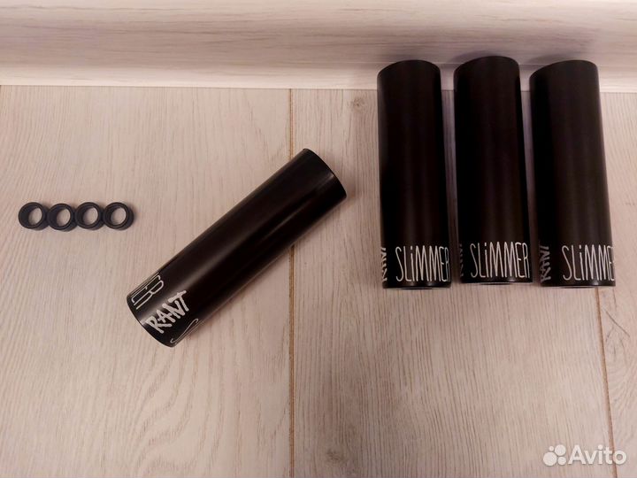 Пеги на bmx Rant Slimmer Steel 10x14мм Новые