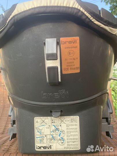 Автокресло brevi 0+