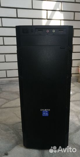 Zalman Игровой корпус для пк + вертушка +фильтра