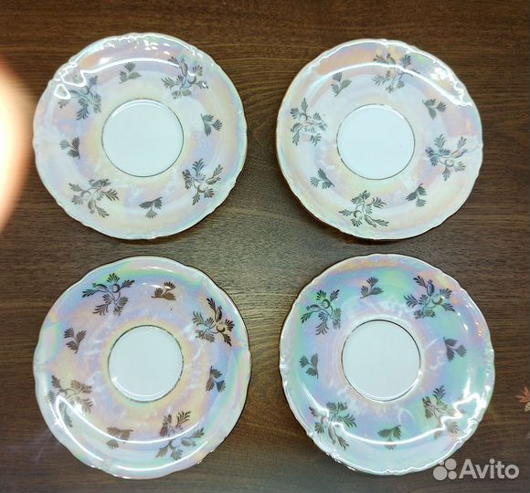 Чайный сервиз Kahla перламутр гдр на 8 персон