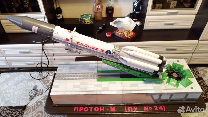 Протон-М на стартовом столе